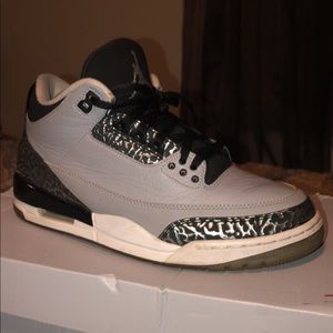 Jordan three elephant Print
